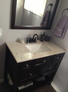 Bathroom remodel - vanity